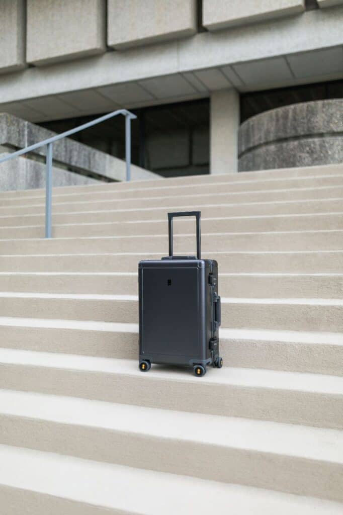 Photo by Andrew Neel: https://www.pexels.com/photo/a-suitcase-on-the-stairs-13145853/