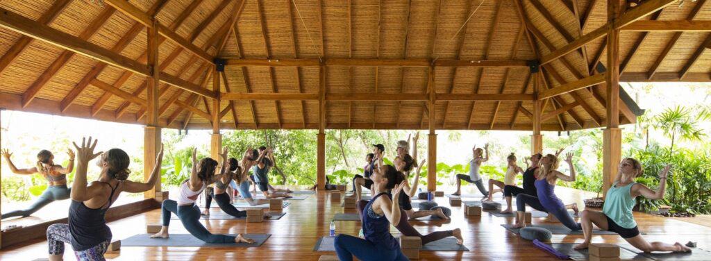 Bodhi Tree Yoga Resort Yoga class
