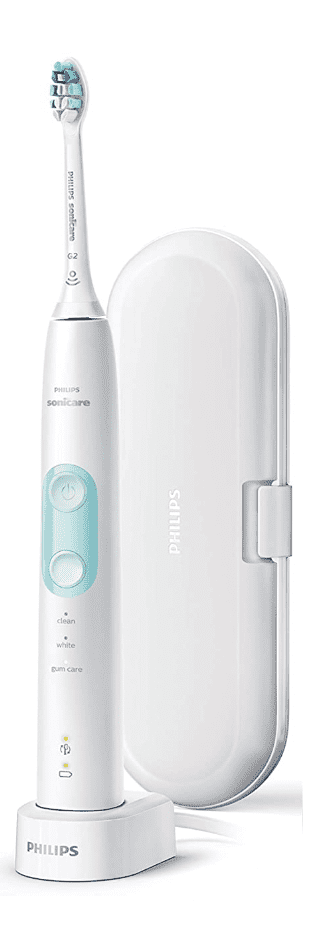 Philips Sonicare ProtectiveClean 5100 Rechargeable Electric Power Toothbrush, White, HX6857/11